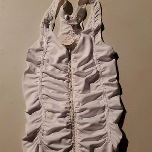 GRIP White Tank Top Women's ONE-SIZE